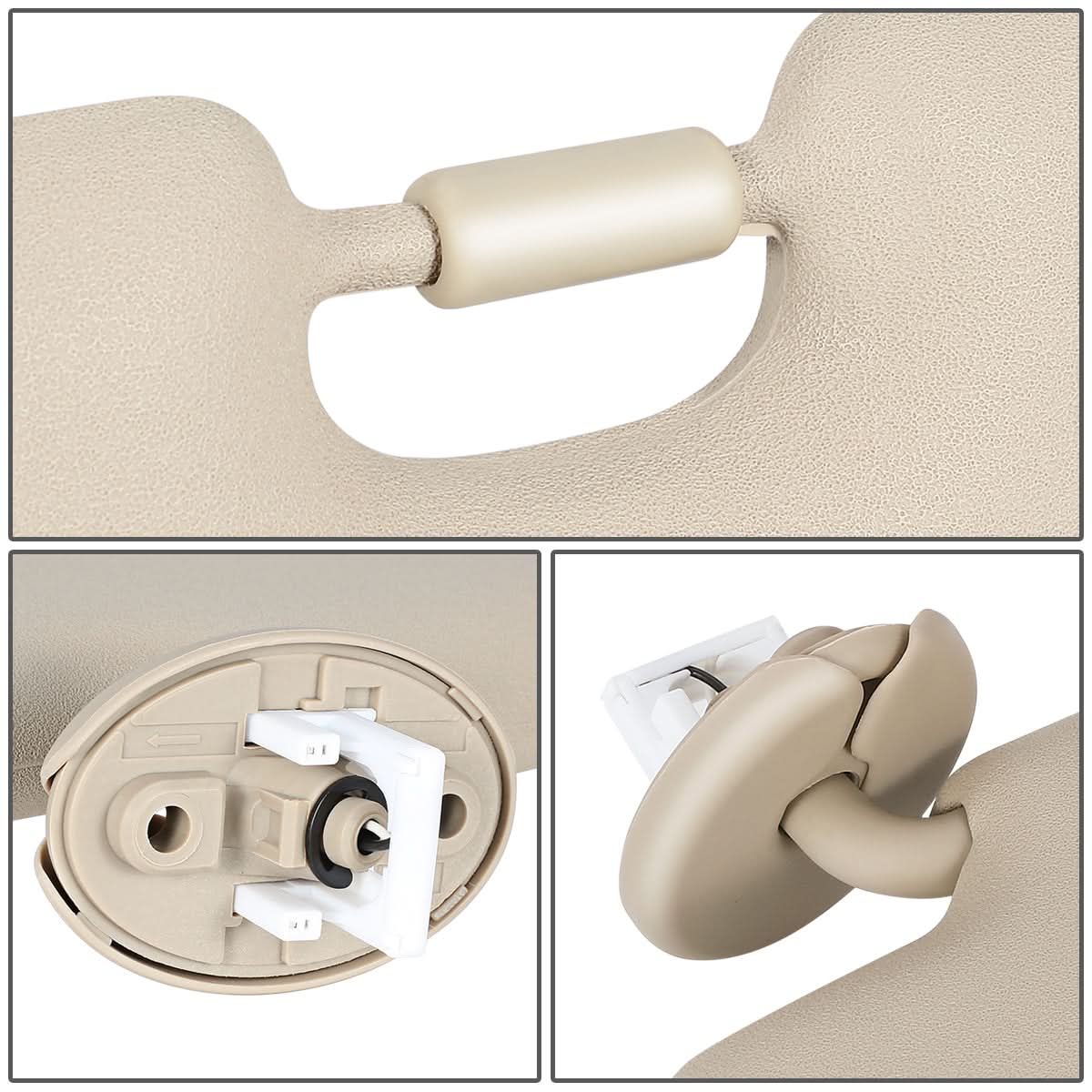 2010-2013 Toyota Highlander Sun Visor - Beige/Tan (Sunroof Models)