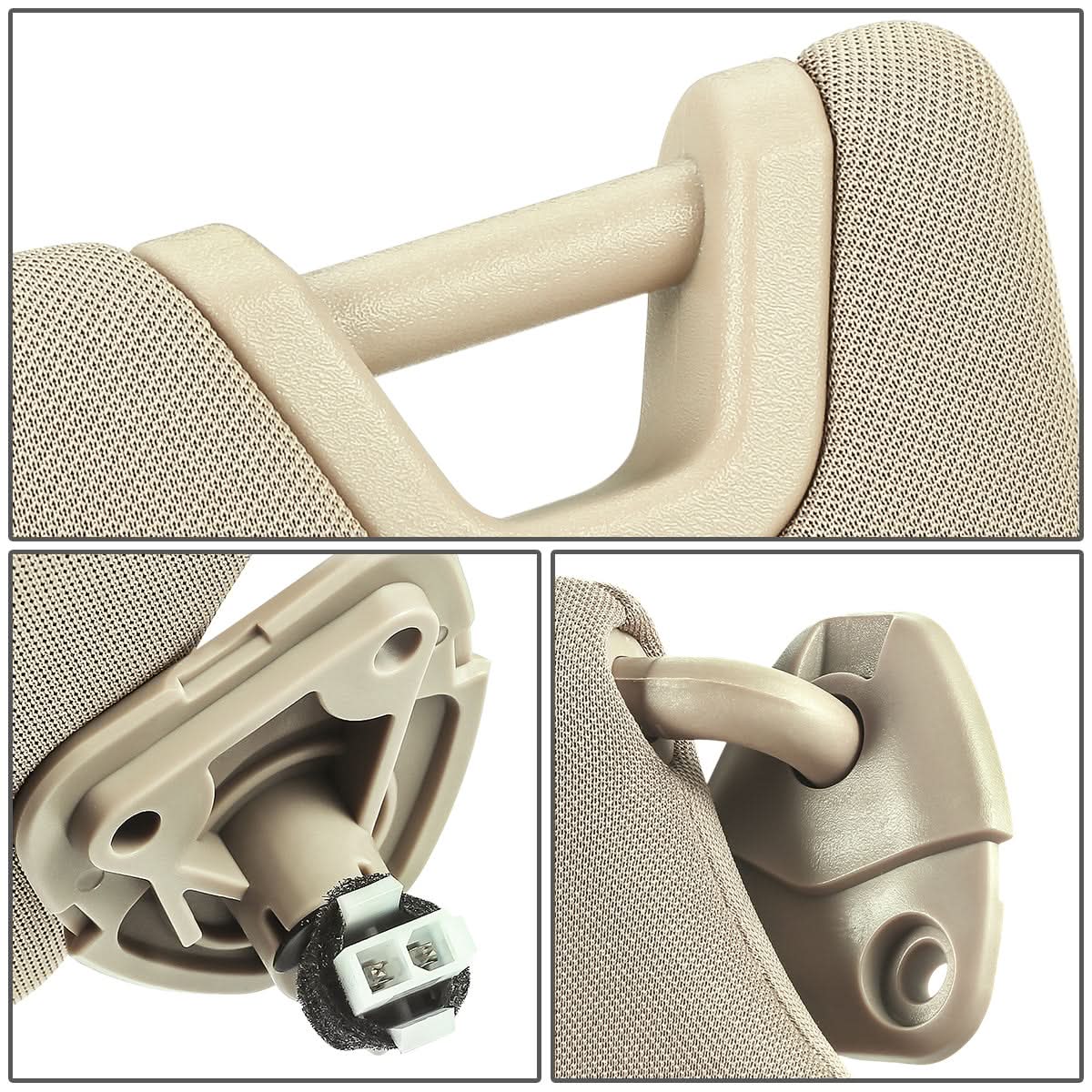 2013-2018 Nissan Altima Sun Visor w/ Lighted Mirror - Beige