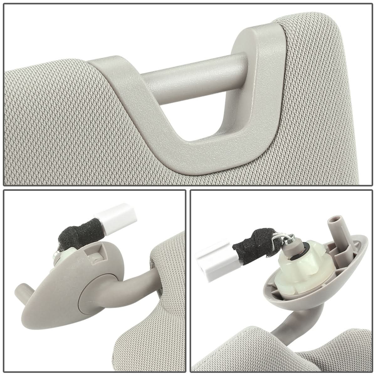 08-11 Honda Accord Sun Visor - Warm Grey