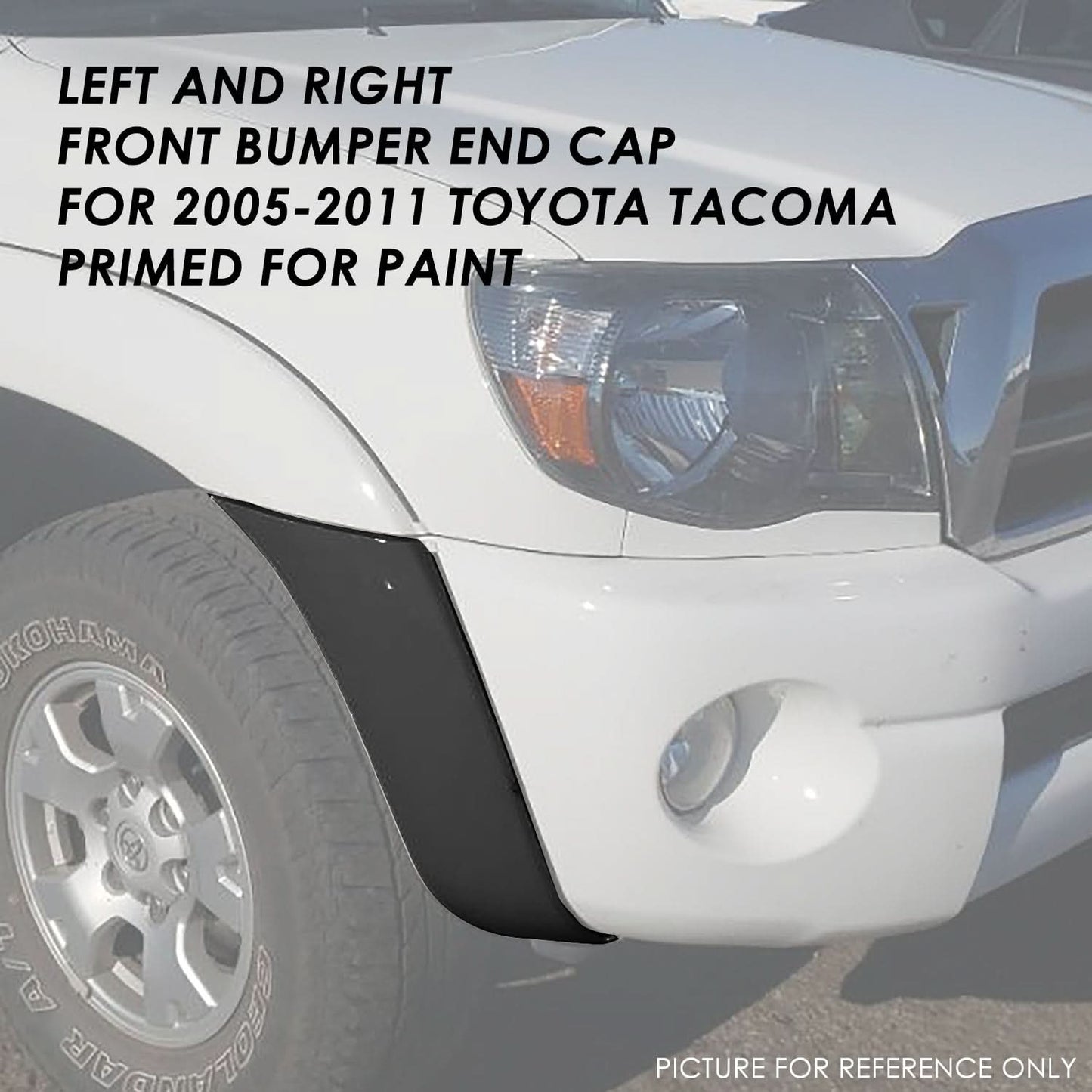 05-11 Toyota Tacoma Front Bumper Inserts & Covers ABS