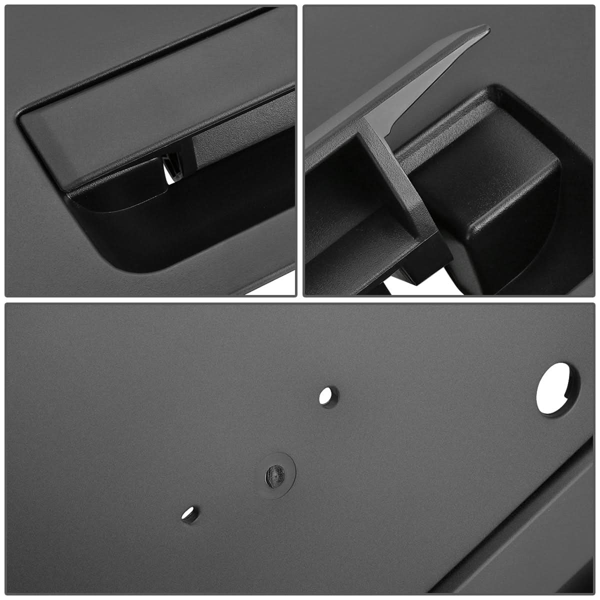 04-12 Nissan Titan Tailgate Handle with Emblem Provision - Black