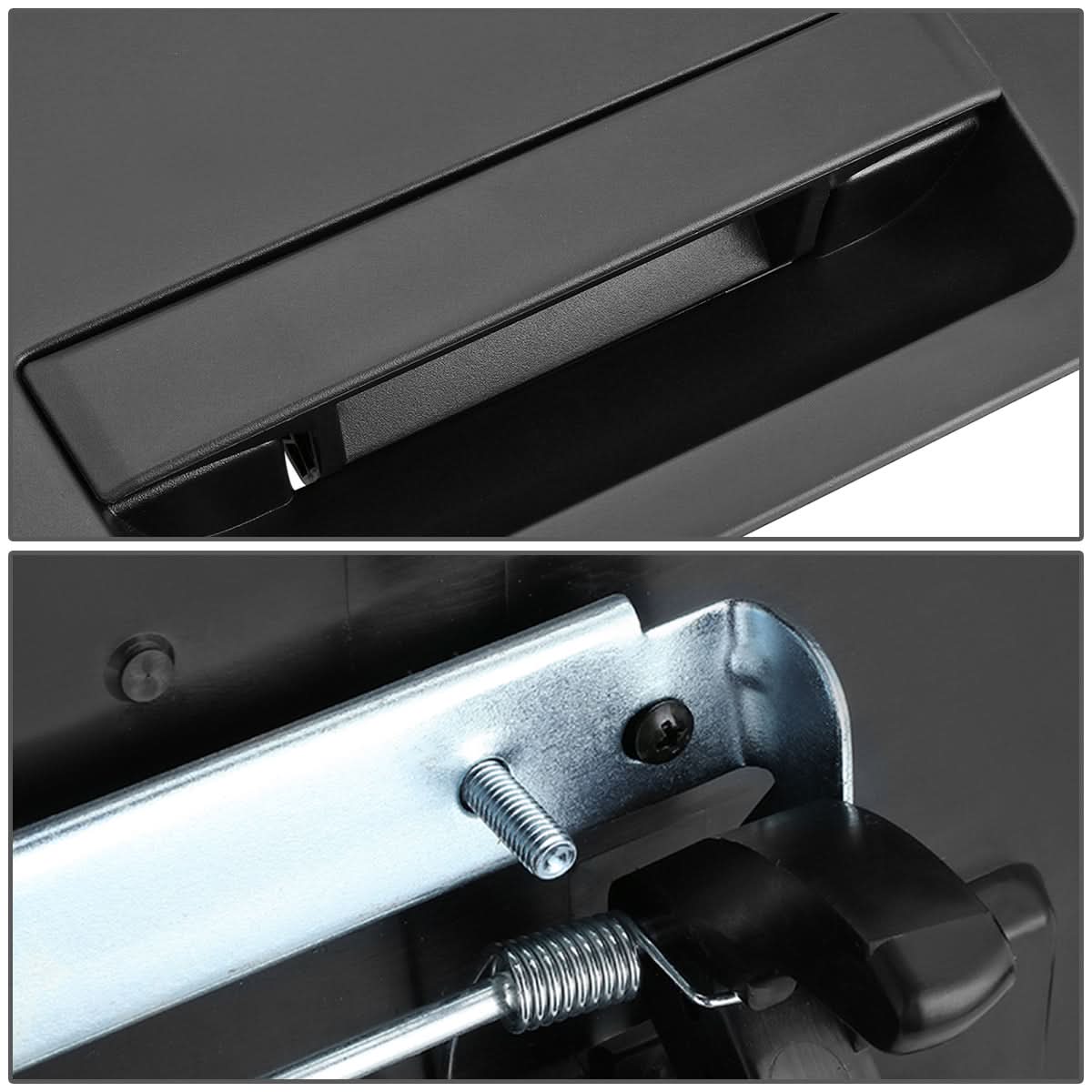 04-12 Nissan Titan Tailgate Handle with Emblem Provision - Black