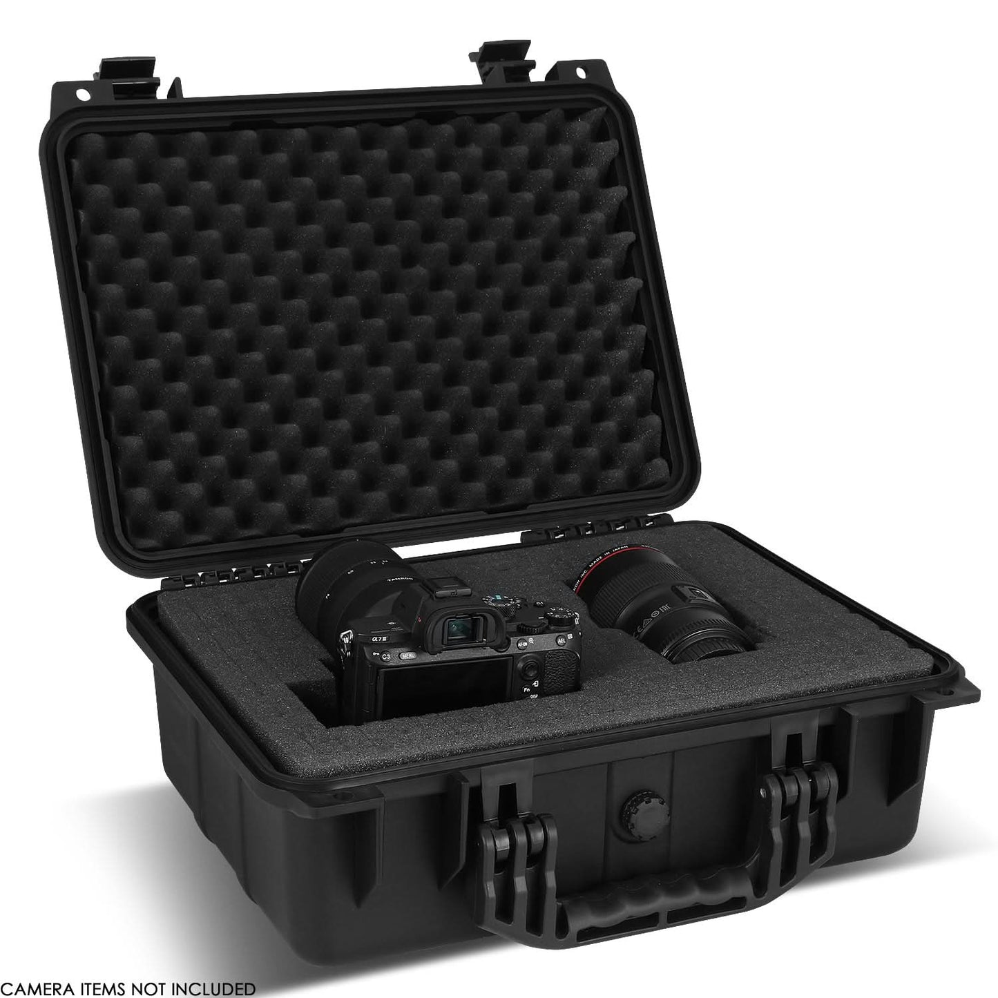 14-3/4" x 10-1/2" x 5" Polypropylene Carrying Case - Matte Black