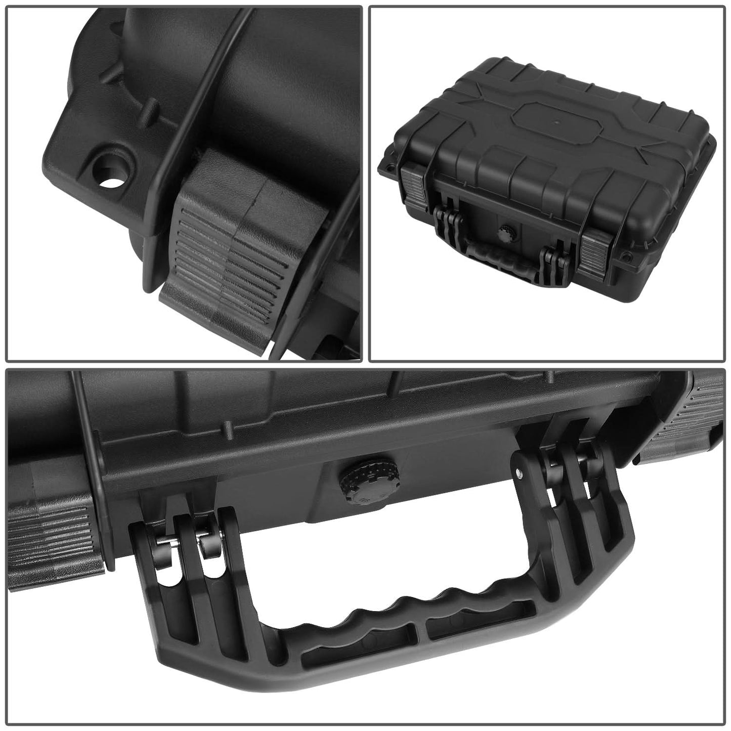 14-3/4" x 10-1/2" x 5" Polypropylene Carrying Case - Matte Black