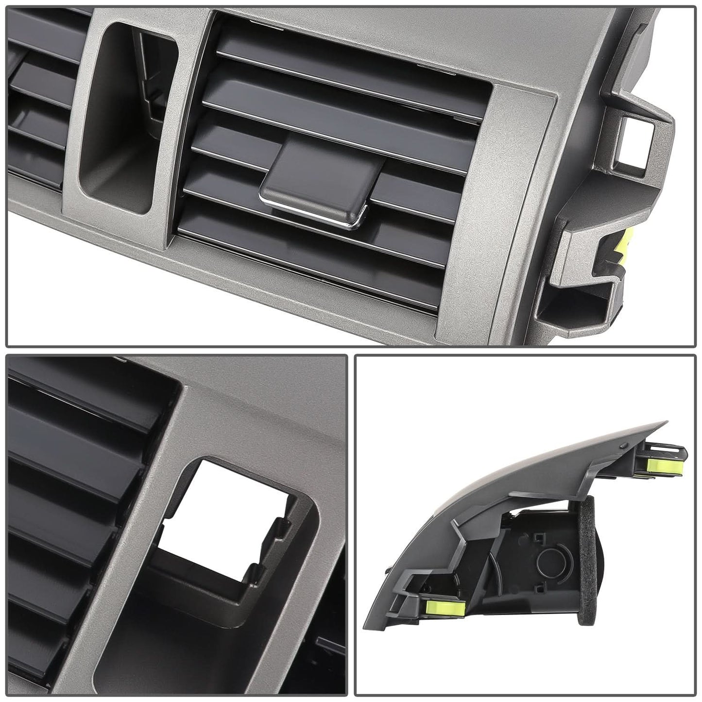 2009-2013 Toyota Corolla Dash Center AC Air Vent Upper Bezel Trim