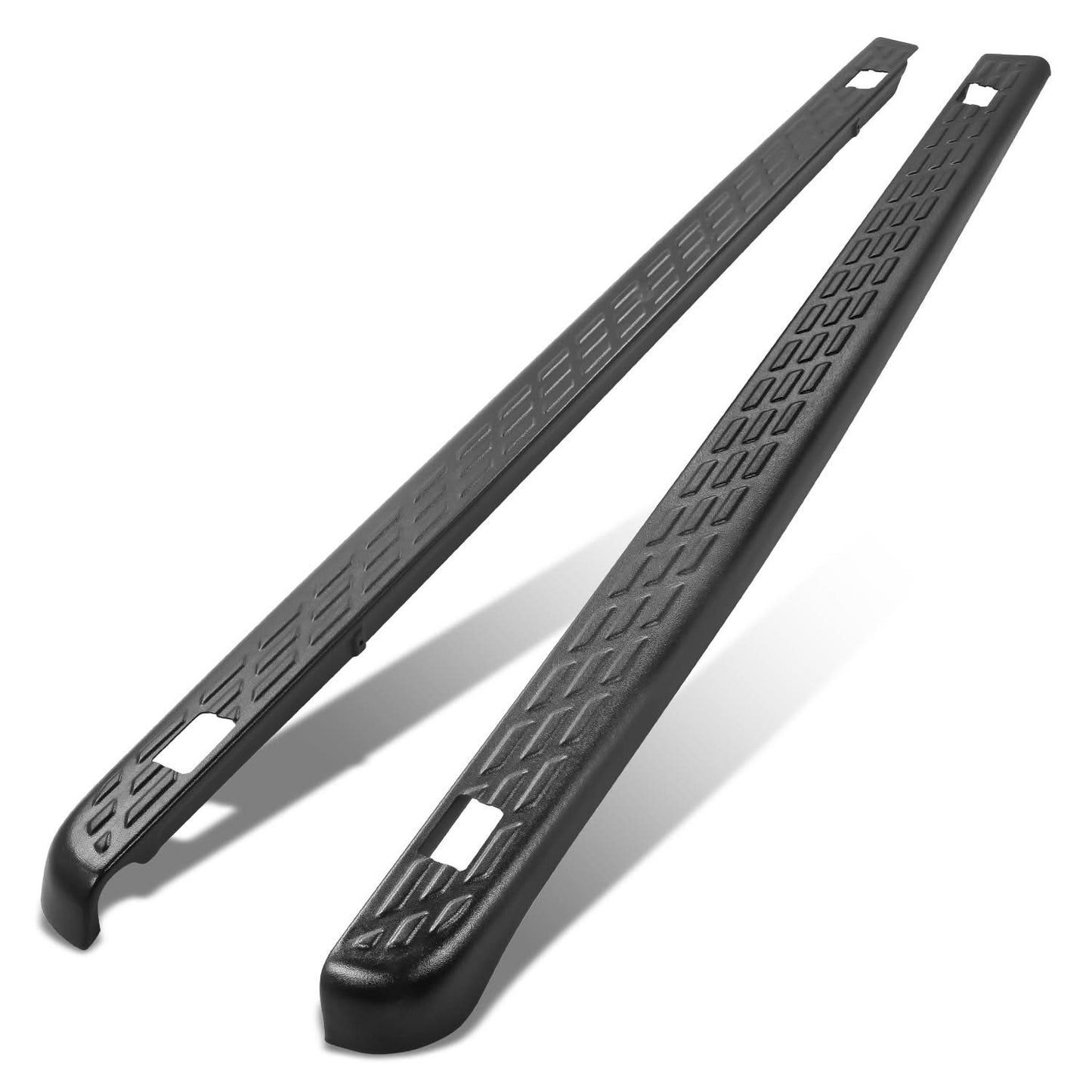 2007-2013 Silverado 1500 2500HD 3500HD 6'6" Bed Rail Caps with Hole