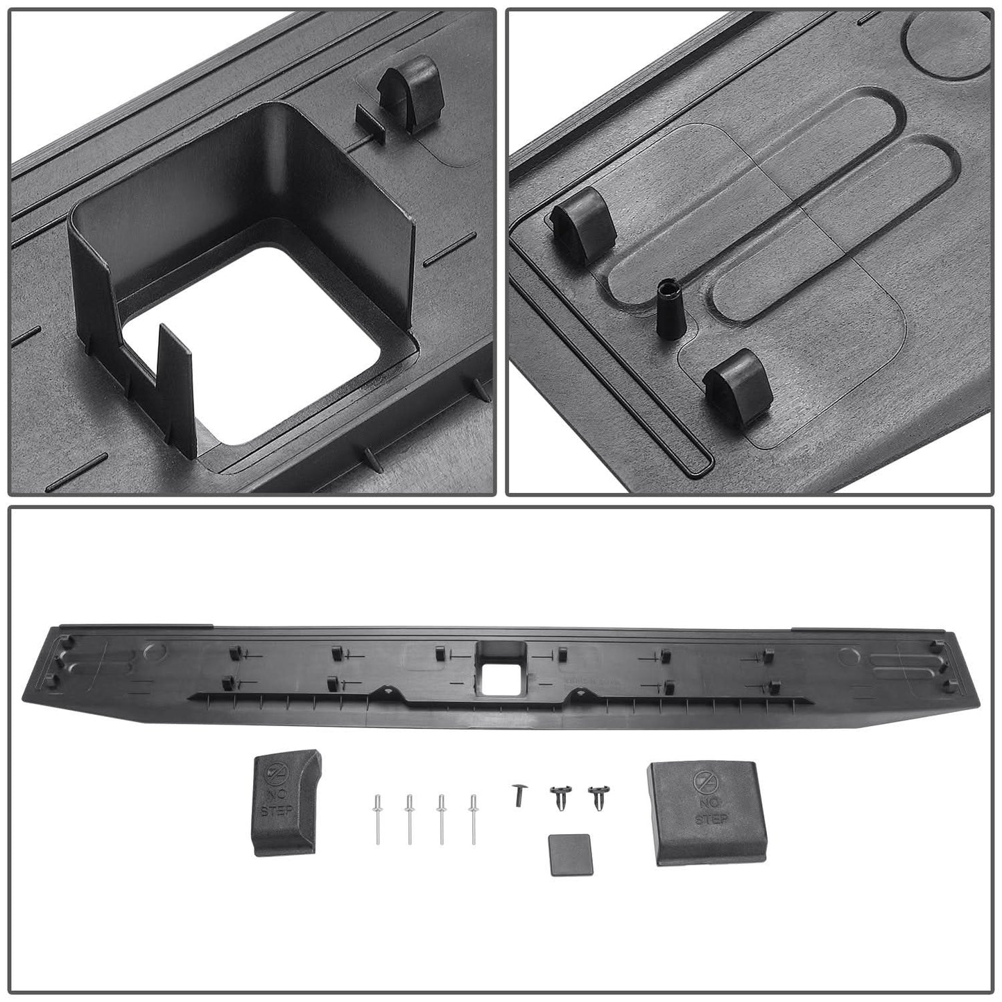 2017-2020 Ford F250 F350 Super Duty Short Tailgate Molding