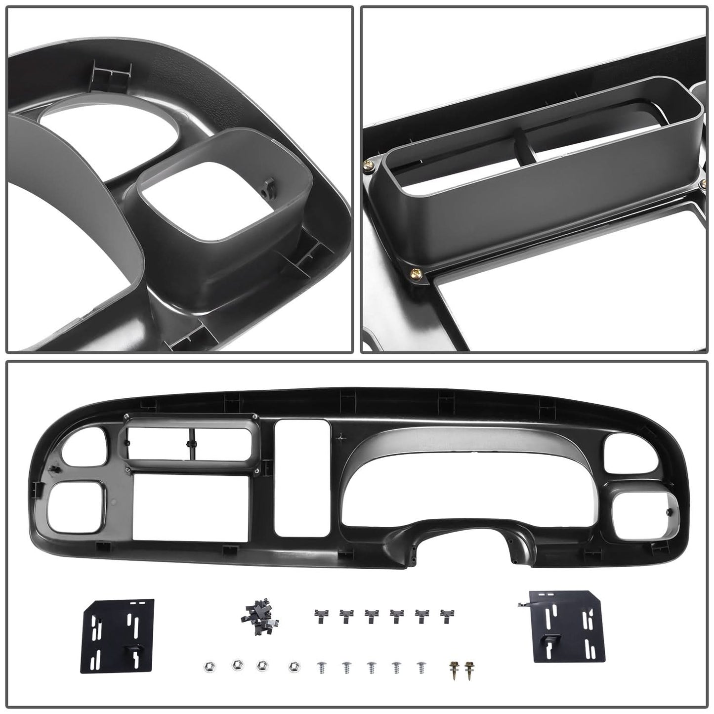 98-02 Dodge Ram 1500 2500 3500 Double DIN Dash Kit