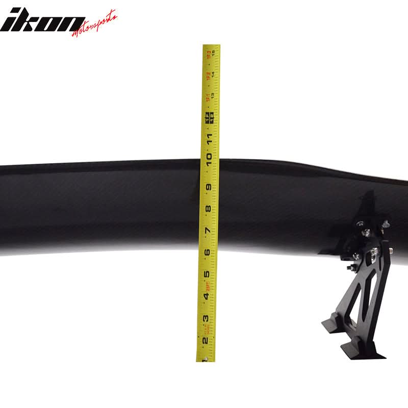 Universal 57" GT Style Racing Race Drag Trunk Spoiler 3D Carbon Fiber