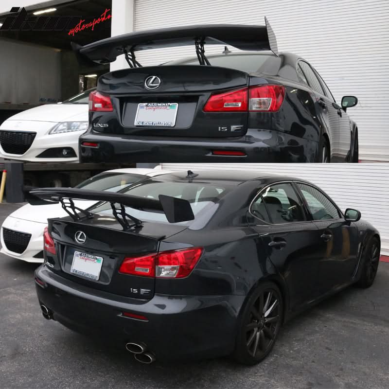 2006-2014 Lexus IS250 IS350 IS F 57" Wide Trunk Spoiler Carbon Fiber