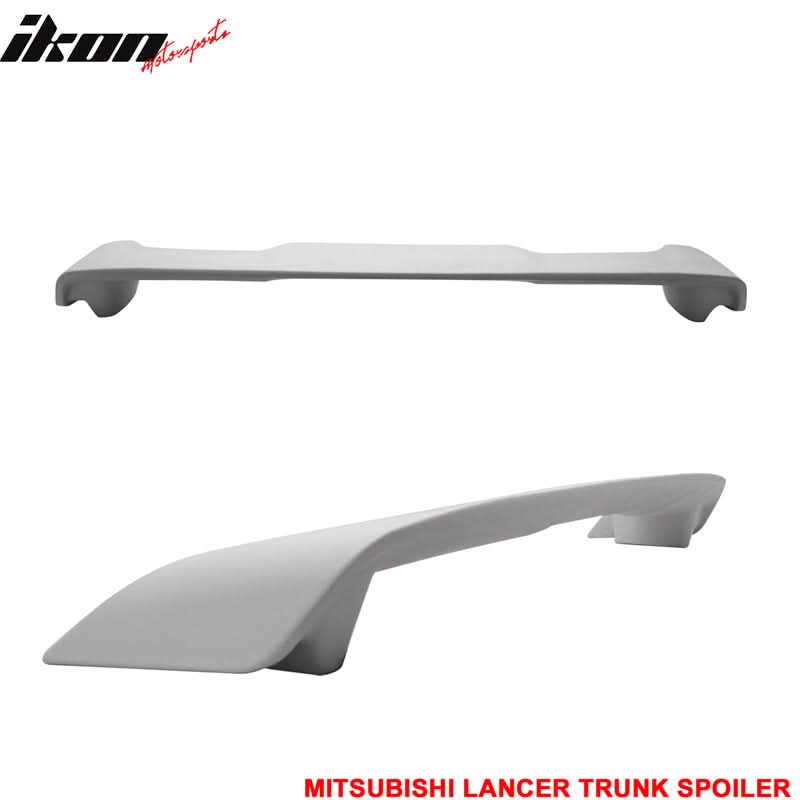 Fits 08-15 Mitsubishi Lancer ABS OE Rear Spoiler Wing Unpainted