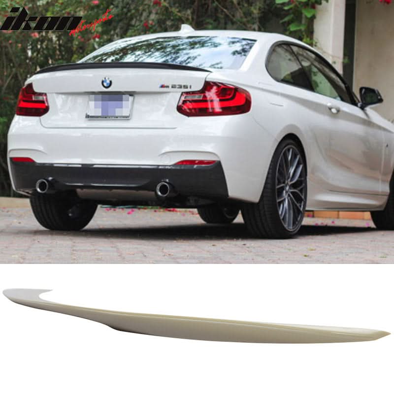 2014-2021 BMW F22 2 Series Coupe Performance Style Trunk Spoiler ABS