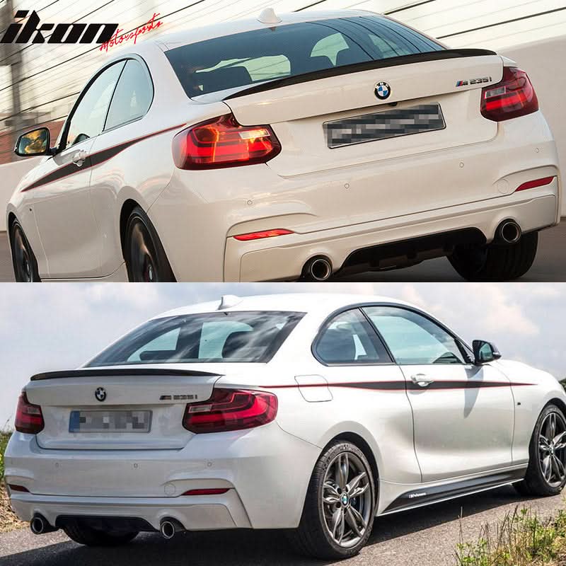 2014-2021 BMW F22 2 Series Coupe Performance Style Trunk Spoiler ABS