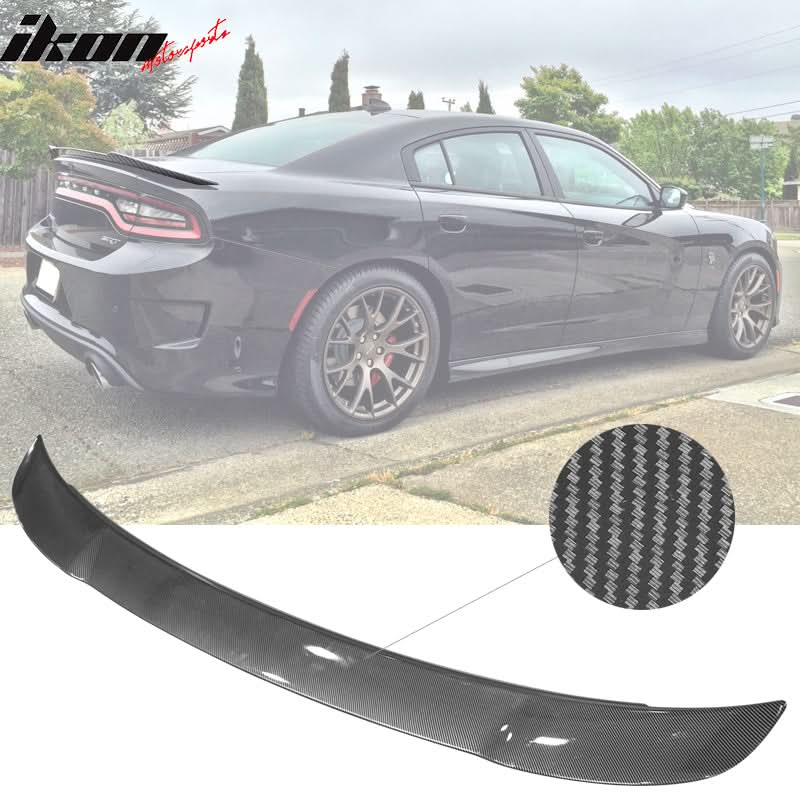 2015-2023 Dodge Charger SRT Style Rear Trunk Spoiler Wing Painted ABS