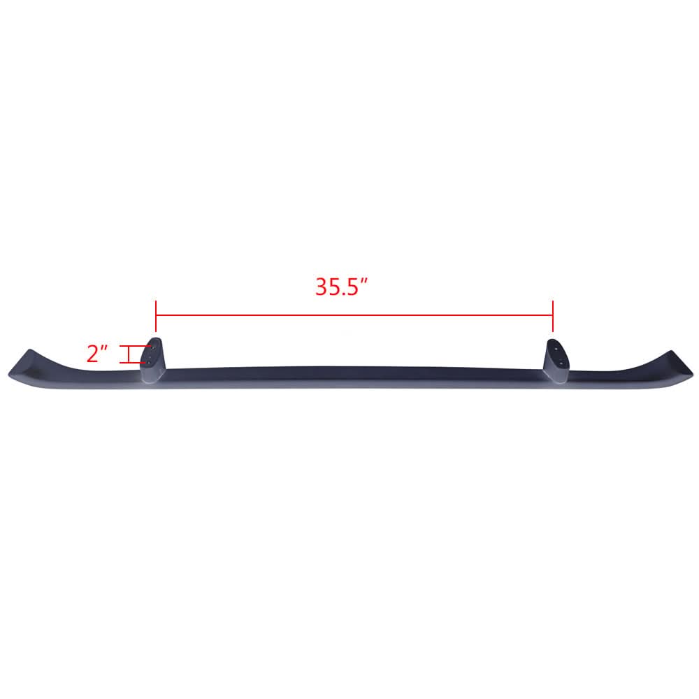 2008-2023 Dodge Challenger Painted Color ABS Rear Trunk Spoiler Wing