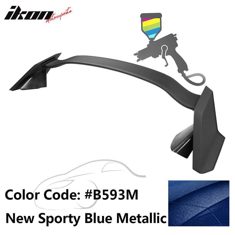 2016-2021 Honda Civic Sedan Painted Type R Trunk Spoiler ABS