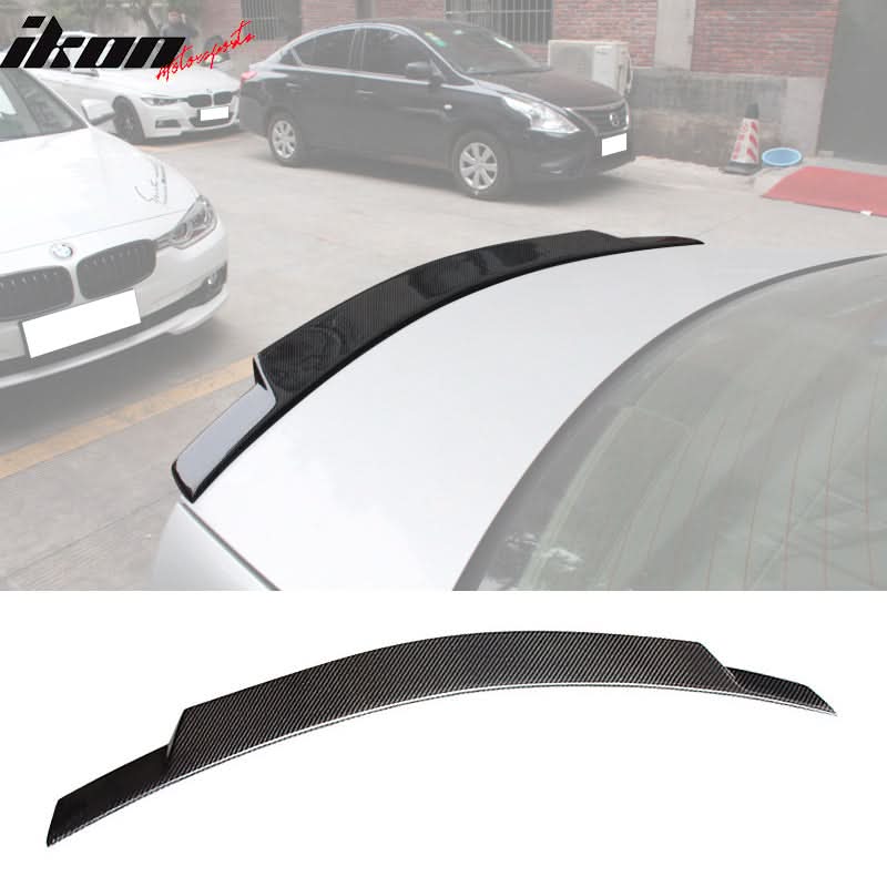 2008-2014 Benz W204 C-Class Coupe C74 Style Trunk Spoiler Carbon Fiber