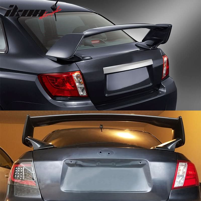 2008-2014 Subaru WRX 08-11 Impreza STI STI Style Trunk Spoiler ABS