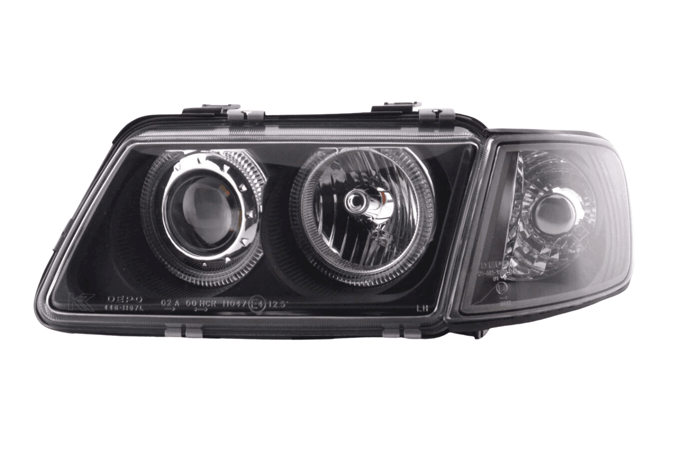 Audi A3 (8L) Black Angel Eye Headlights (1996-2000)