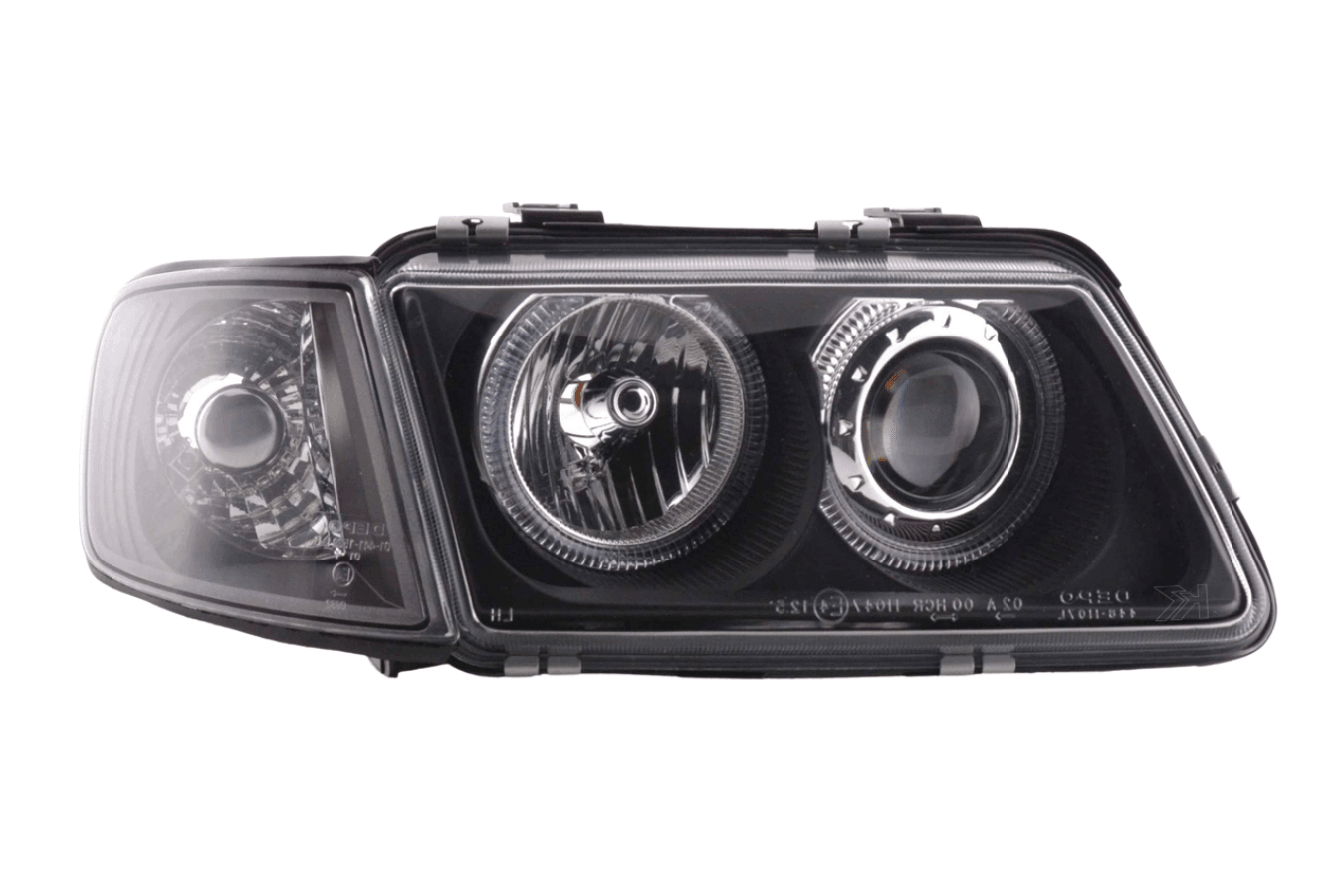 Audi A3 (8L) Black Angel Eye Headlights (1996-2000)