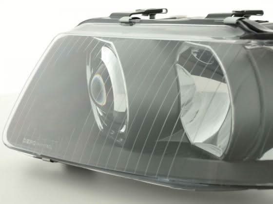 Audi A3 (8L) Black Headlight Set (2000-2003)