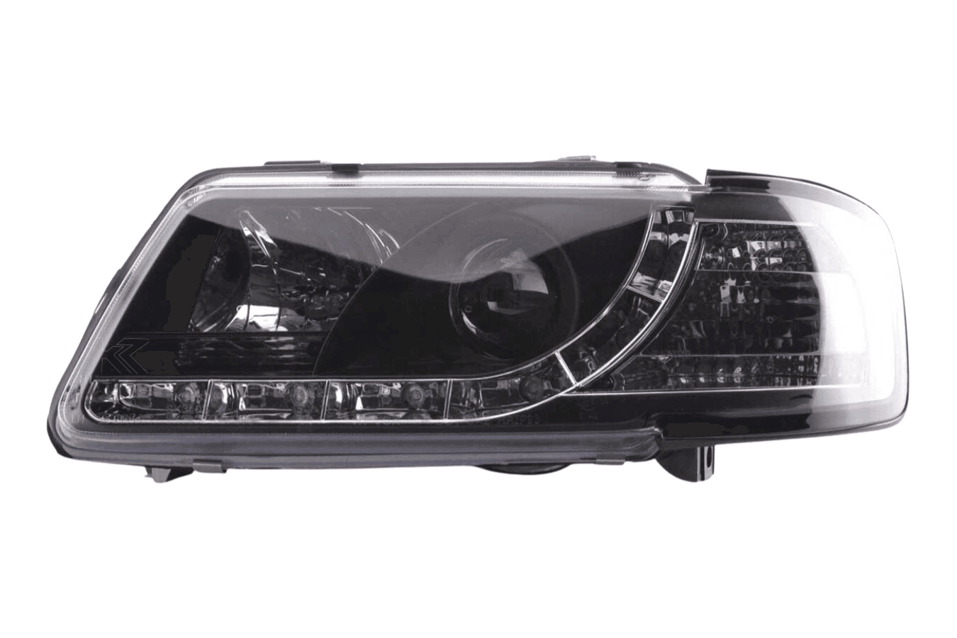 Audi A3 (8L) Black LED Headlights with Daytime Running Lights  (1996-2000)
