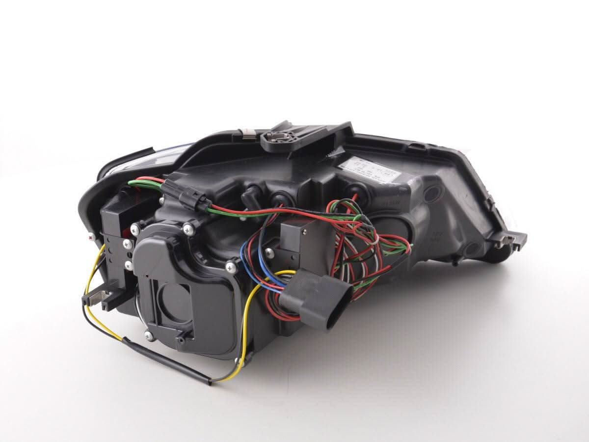 Audi A3 (8P 8PA) Black LED Headlights with Daytime Running Lights (2008-2012)