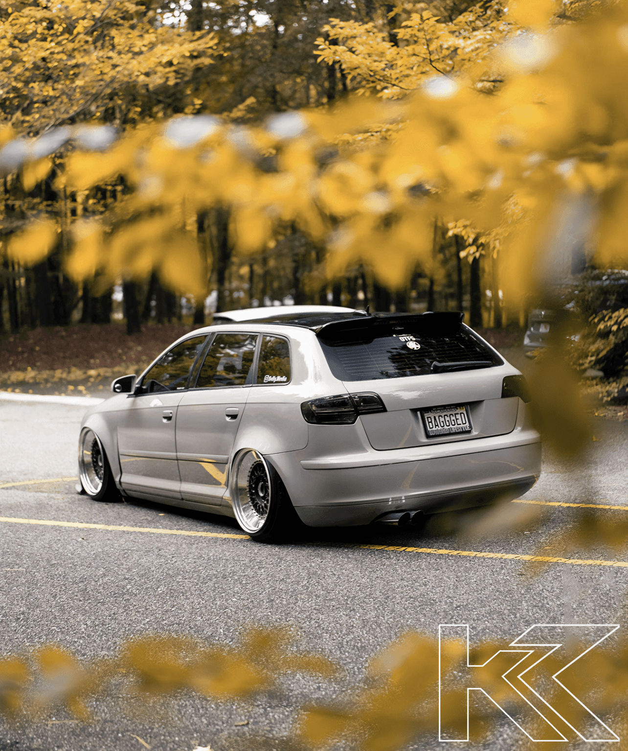 Audi A3 (8p) Hatchback Smoked/Clear LED Tail Lights (2004-2008)