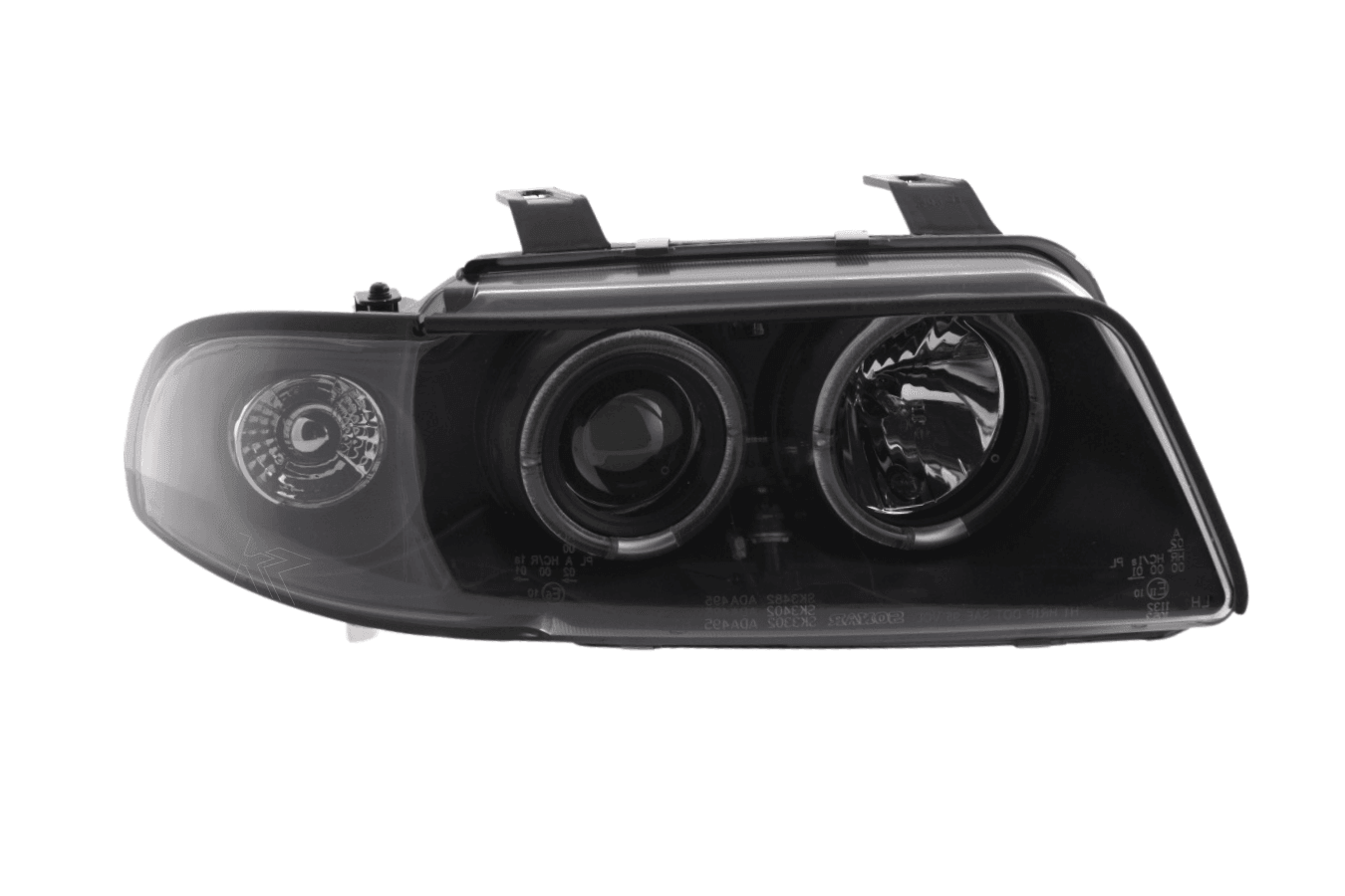 Audi A4 (B5 8D) Black Angel Eye Headlight Set (1995-1999)