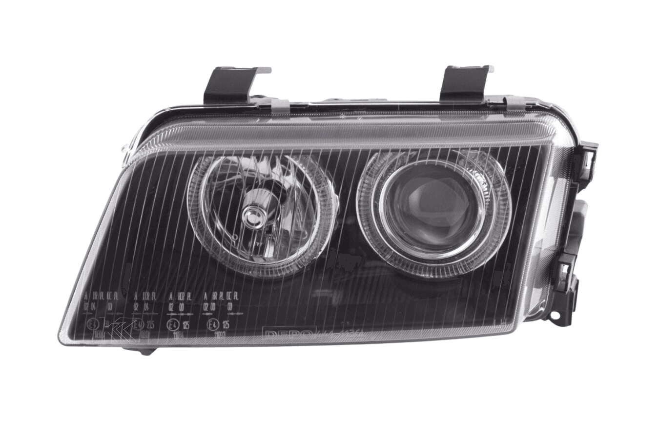 Audi A4 (B5 8D) Black Angel Eye Headlights (1995-1999)