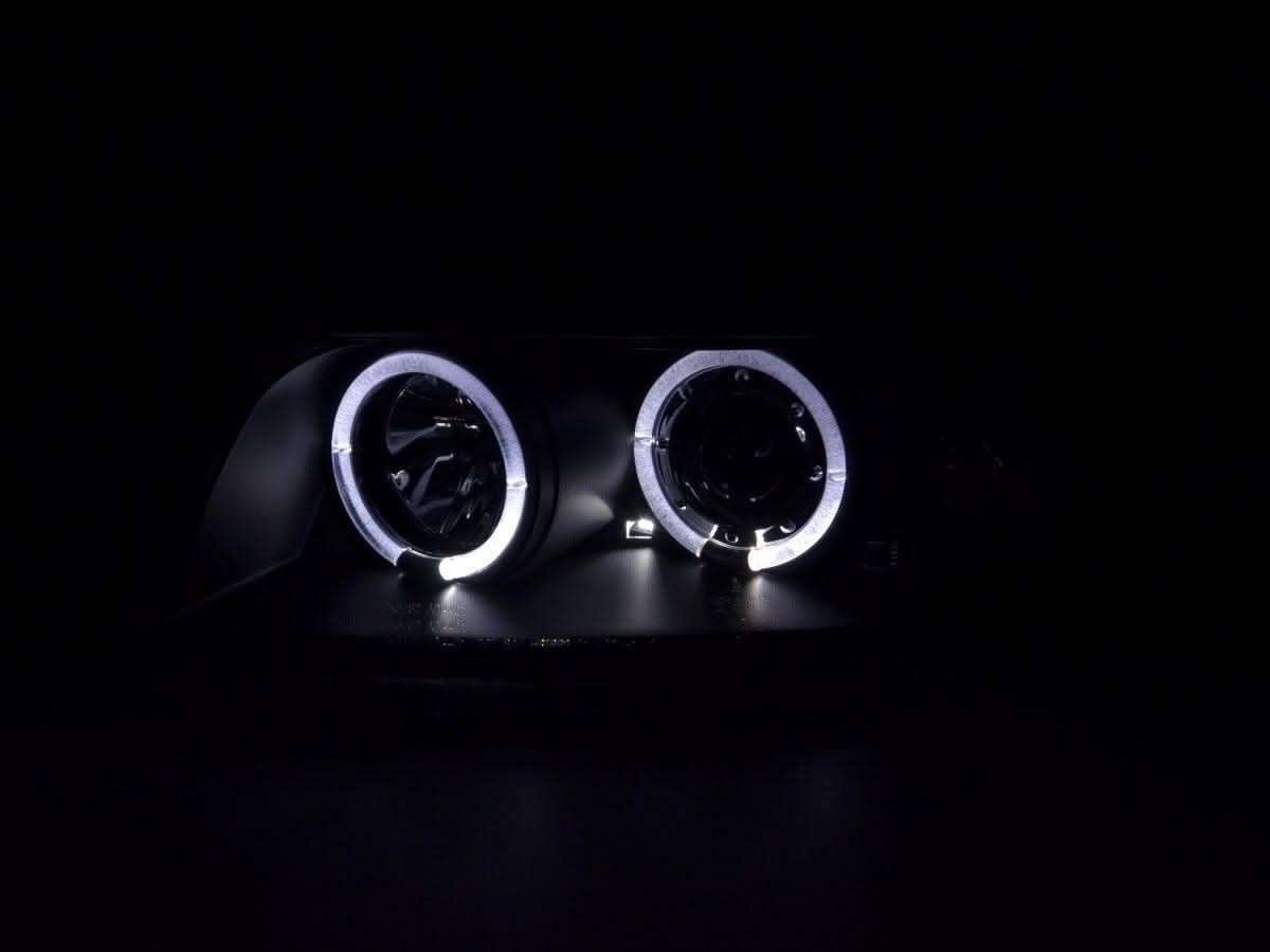 Audi A4 (B6 8E) Black Angel Eyes Headlight Set (2001-2004)