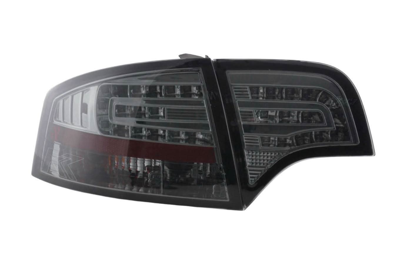 Audi A4 (B7/8E) Sedan Chrome Smoke LED Taillights Set (2004-2007)