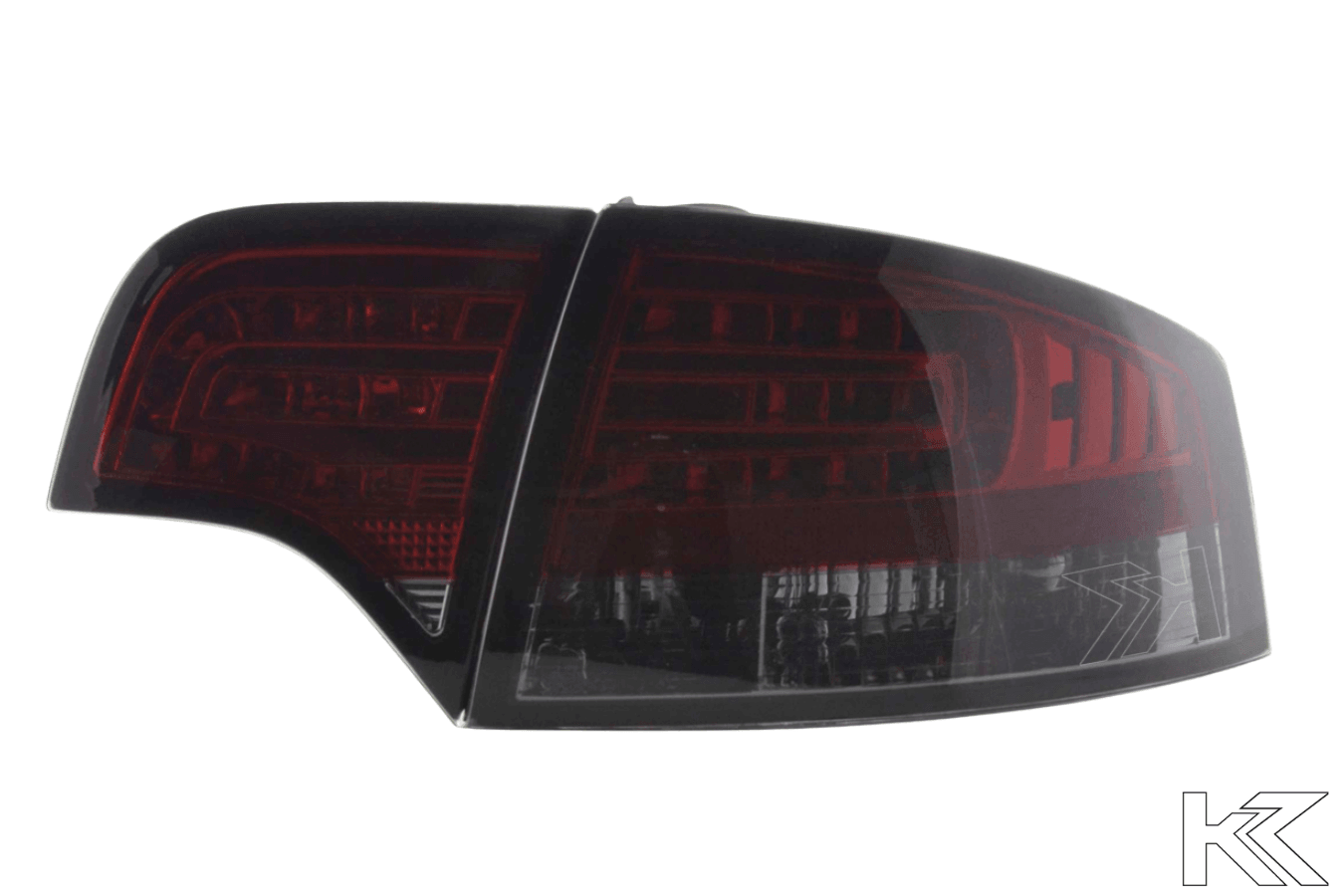 Audi A4 (B7/8E) Sedan Red Smoke LED Taillights Set (2004-2007)
