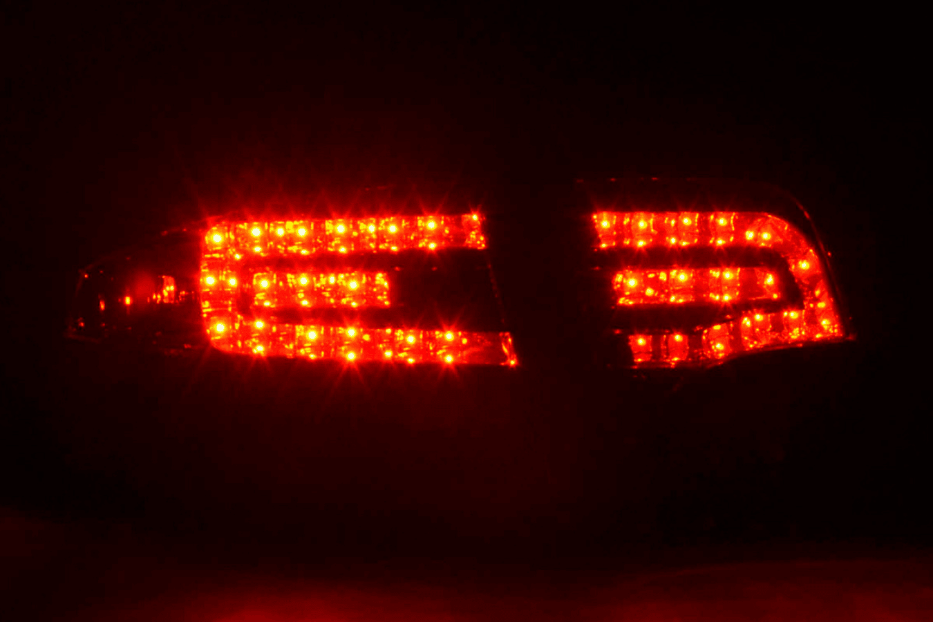 Audi A4 (B7/8E) Sedan Red Smoke LED Taillights Set (2004-2007)