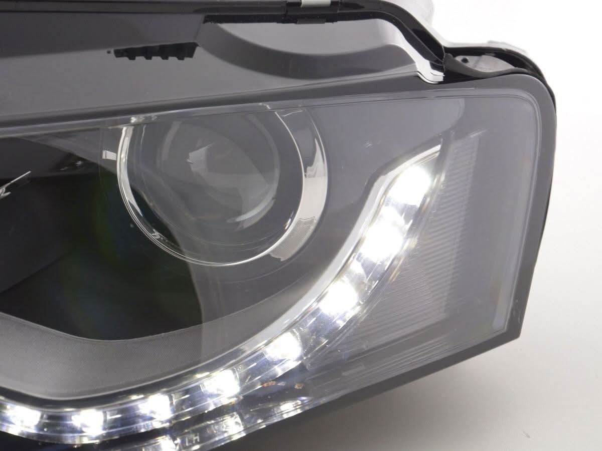 Audi A4 (B8/8K) OE+ Black Headlights - (2008-2011)