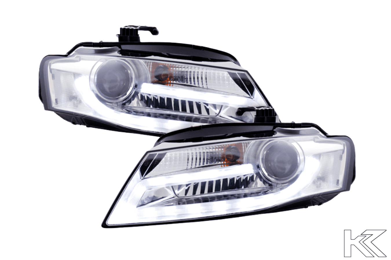 Audi A4 (B8/8K) OE+ Chrome Headlights - (2008-2011)