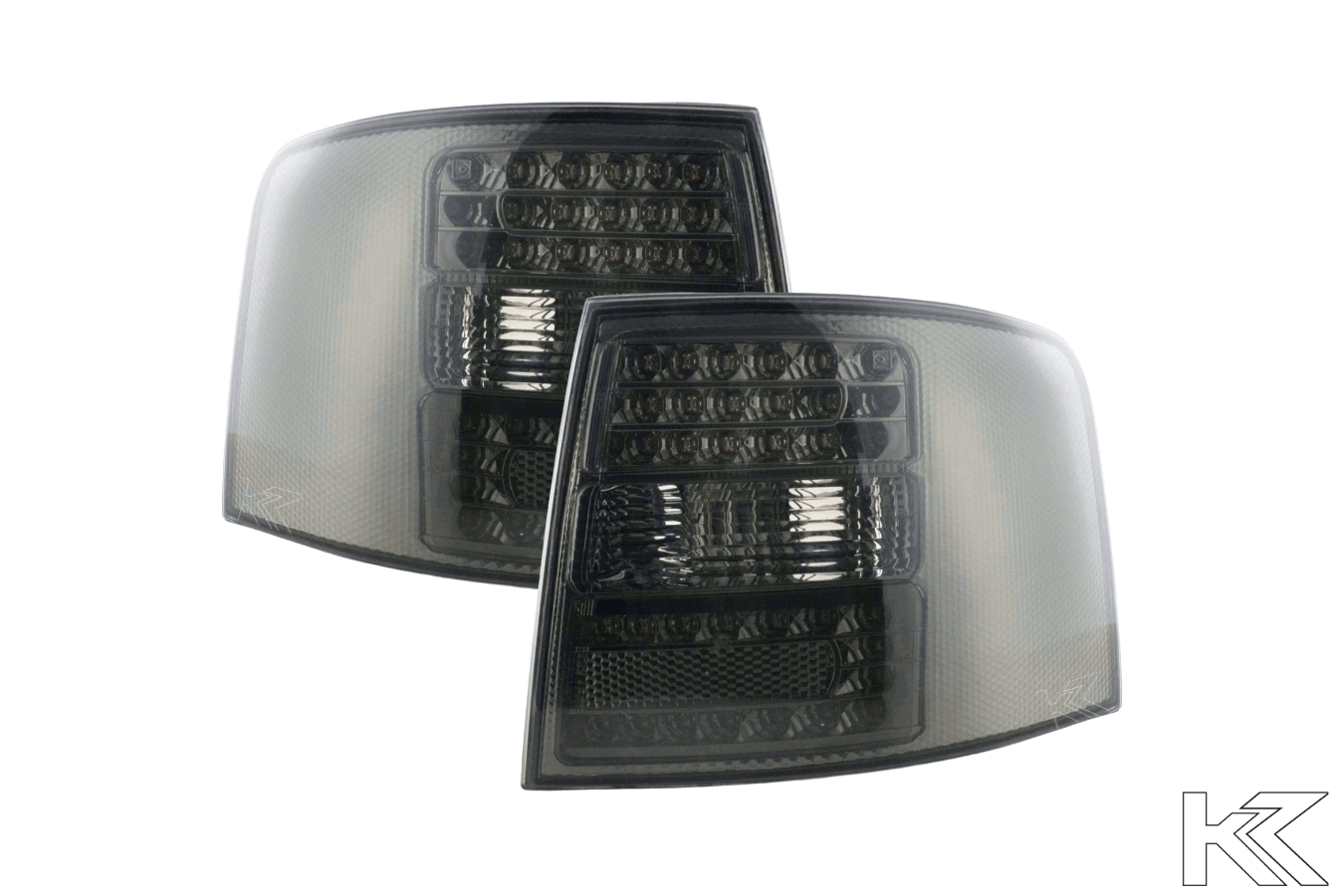 Audi A6 (C5/4B) Avant Black Smoke LED Taillights Set (1997-2003)