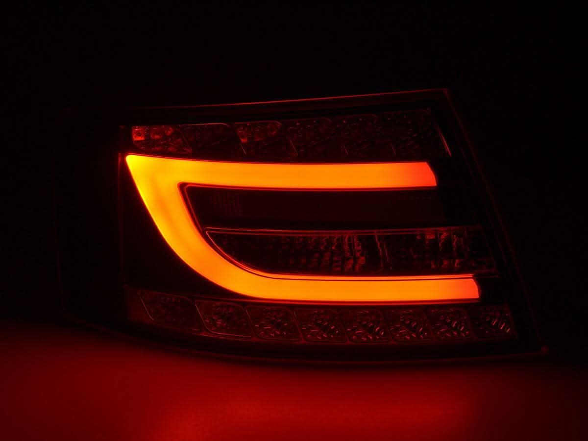 Audi A6 (C6/4F) Sedan Black LED Taillights Set (2004-2008)
