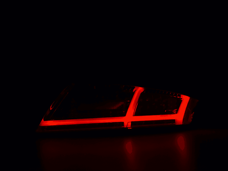Audi TT 8J Black Dynamic LED Tail Lights (2006-2014)