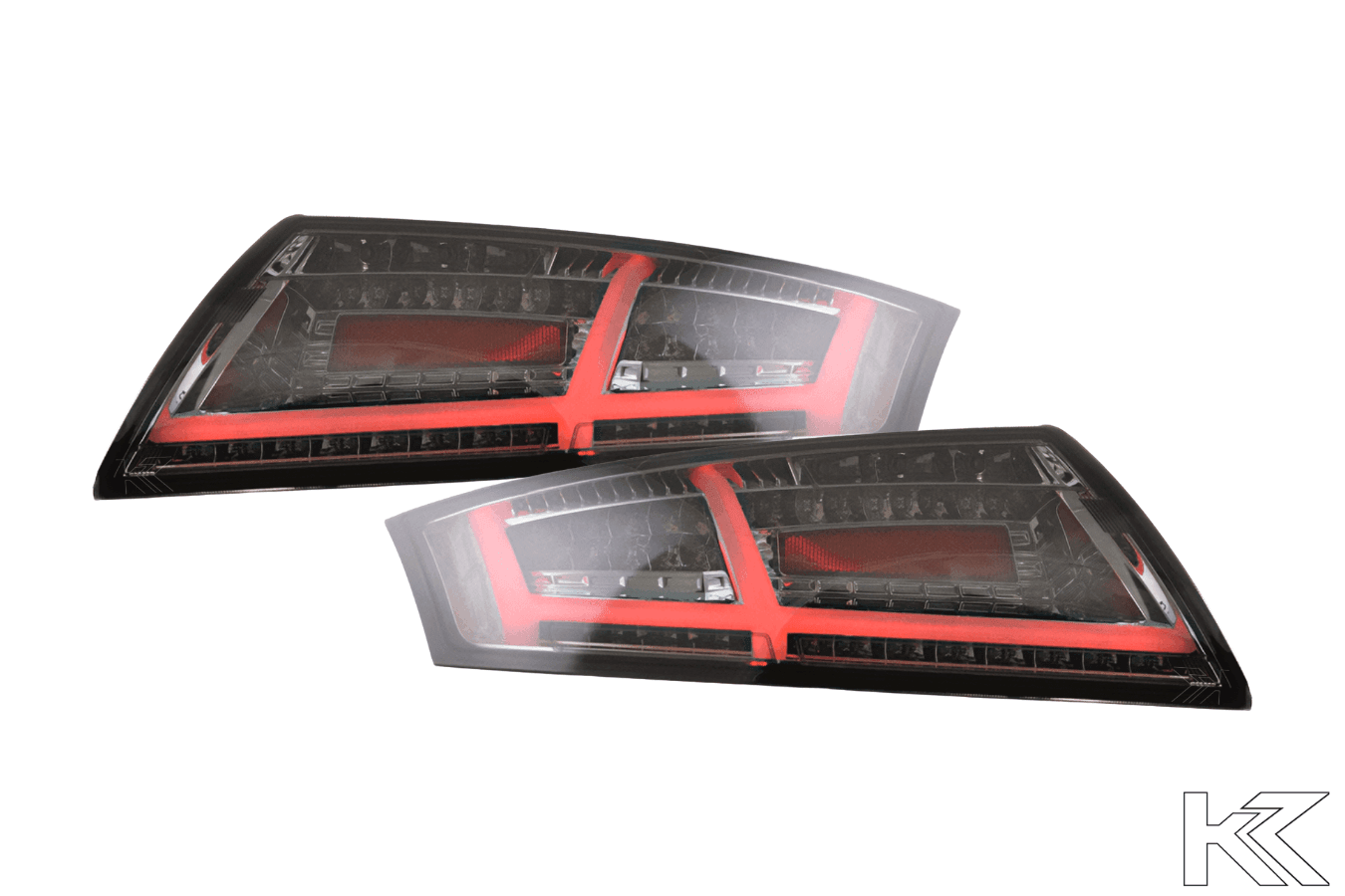 Audi TT 8J Black Dynamic LED Tail Lights (2006-2014)