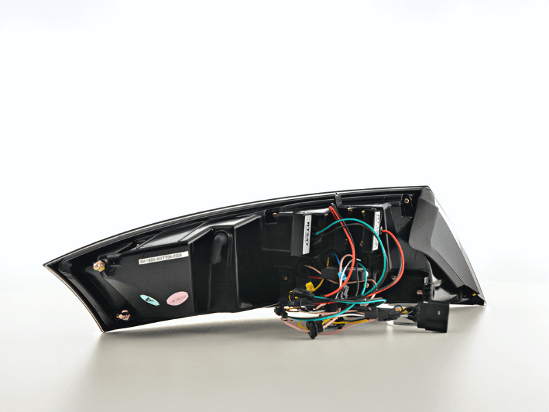 Audi TT 8J Black Dynamic LED Tail Lights (2006-2014)