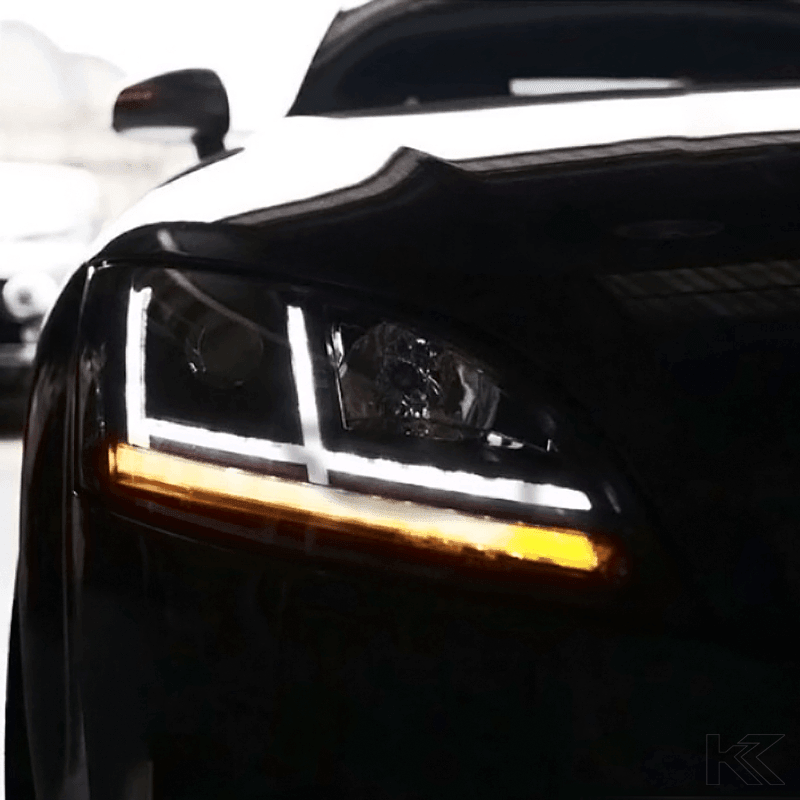 Audi TT 8J Chrome Daylight LED Parking Light Headlights (2006-2011)
