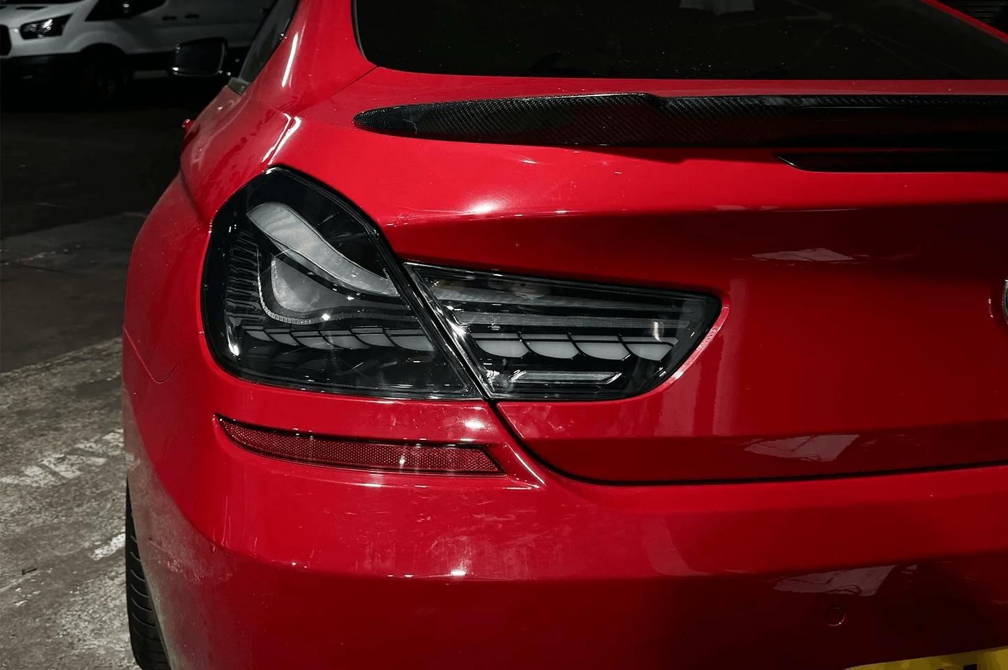 BMW 6 Series F12 F13 F06 Smoke and Red GTS OLED Style Taillights (2011-2018)
