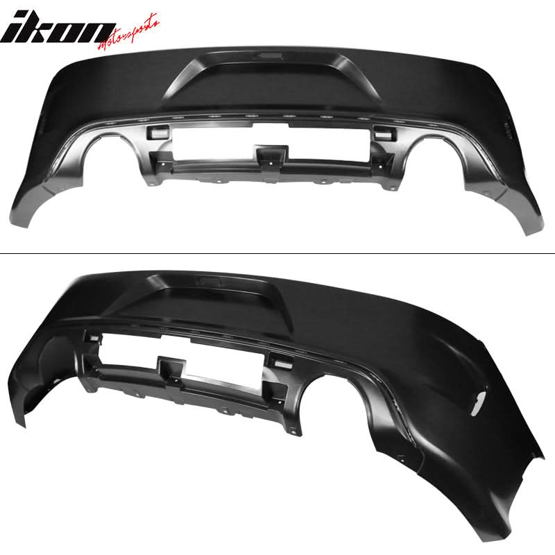 2015-2023 Dodge Charger Black Rear Bumper Conversion Diffuser Lip PP