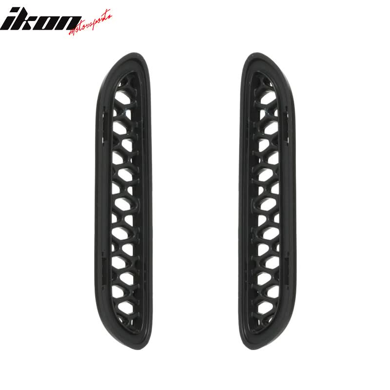 2015-2023 Dodge Charger Black Rear Diffuser Lip Smoke Brake Light PP