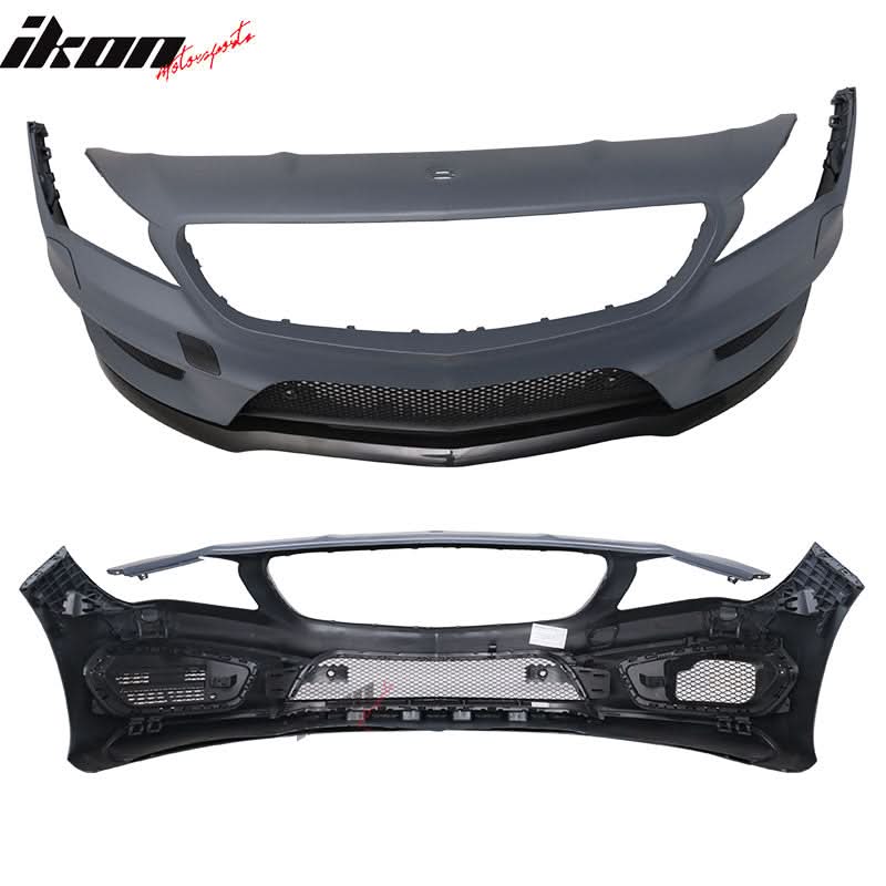 2013-2016 Benz C117 CLA Class AMG Style Unpaint Front Bumper Cover PP