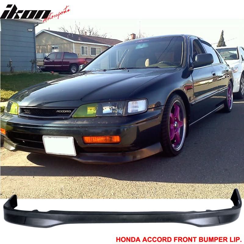 1994-1995 Honda Accord T-R Style Painted Front Bumper Lip Spoiler PP