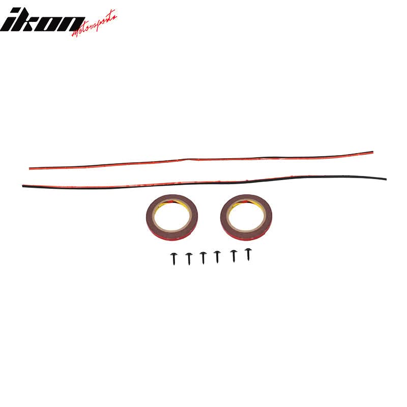 2016-2021 Honda Civic Sedan HF-P Style Rear Bumper Lip Splitter PP