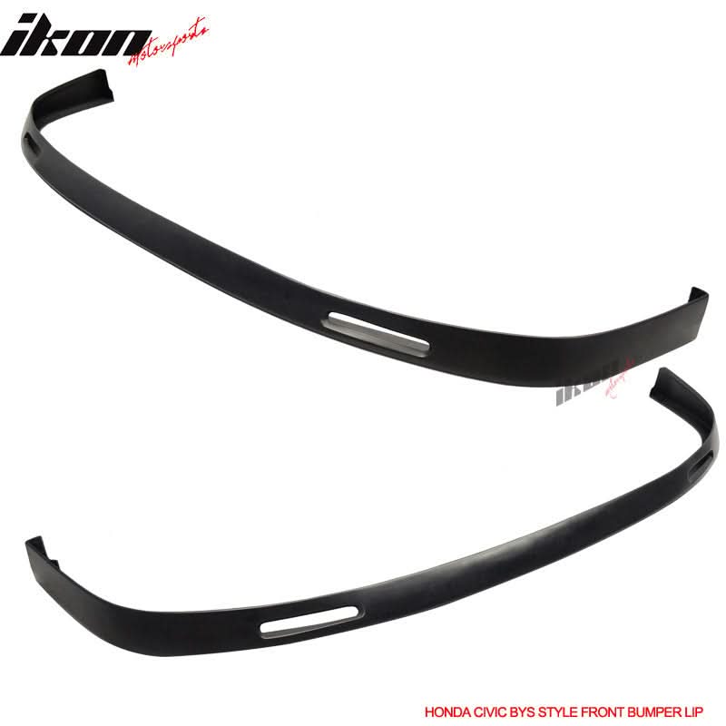 1996-1998 Honda Civic EK BYS Style Unpainted Front Bumper Lip PU