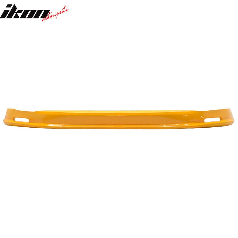 1996-1998 Honda Civic Mugen Style Painted Orange Front Bumper Lip PU